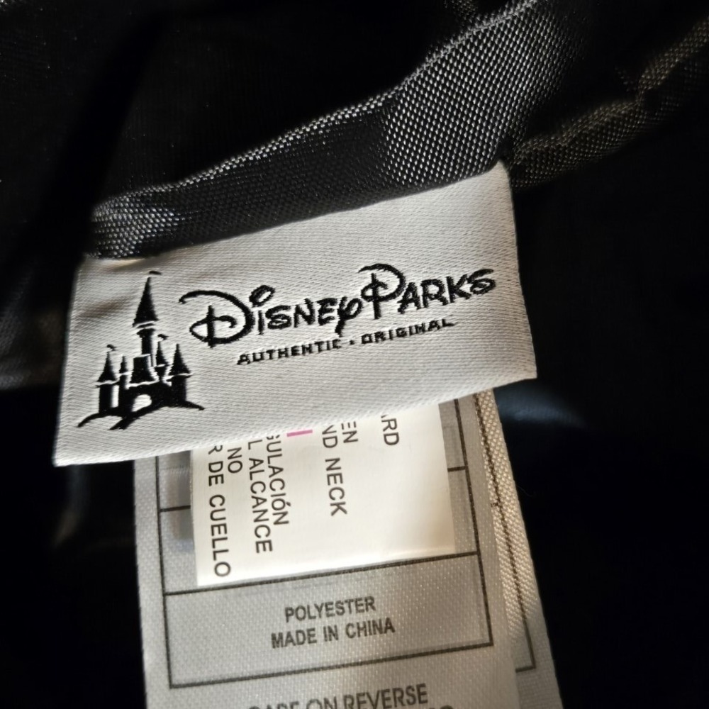 Disney Parks Large Water Resistant Tote Bag All Over Print Colorful Top Zip Bag - Picture 9 of 10